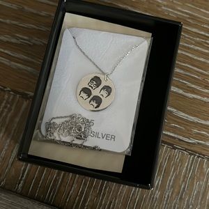 Sterling Silver Beatles Necklace